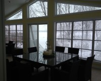 Three seasons room, Shawano Lake.
