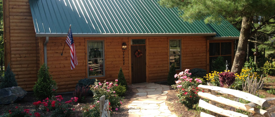 log home project maule construction
